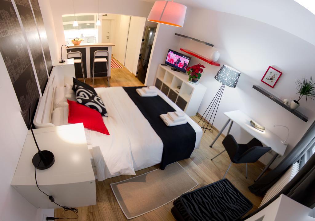 Apartment Madera Belgrado Buitenkant foto